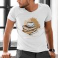 Coffee And Books Adult Books Lover Reading Men's V-Neck T-Shirt Coffee And Books Adult Books Lover Reading Men's V-Neck T-Shirt