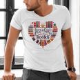 Cute Just A Girl Who Loves Books Heart Shape Reader Men's V-Neck T-Shirt