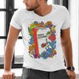 Equal Rights Book Flower Resist Feminist LGBTQ Floral Men's V-Neck T-Shirt