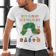 Eric Carle Very Hungry Caterpillar Day Children's Book Men's V-Neck T-Shirt Eric Carle Very Hungry Caterpillar Day Children's Book Men's V-Neck T-Shirt