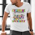 Everyone Communicates Differently Book Teacher Outfit Men's V-Neck T-Shirt