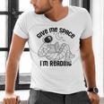 GIVE ME Space I'm Reading Kids Astronaut Book Reader Meme Premium Tri-Blend Men's V-Neck T-Shirt GIVE ME Space I'm Reading Kids Astronaut Book Reader Meme Premium Tri-Blend Men's V-Neck T-Shirt