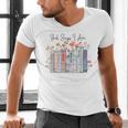 God Says I Am Book Bible Verse Christian Girls Women Men's V-Neck T-Shirt