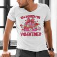 Groovy All Booked For Valentines Books Pink Coquette Bow Men's V-Neck T-Shirt Groovy All Booked For Valentines Books Pink Coquette Bow Men's V-Neck T-Shirt