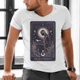 High Priestess Tarot Art Celestial Mystic Book Lover Men's V-Neck T-Shirt