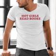 Hot Girls Read Books Book Lovers Men's V-Neck T-Shirt