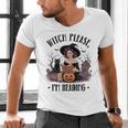 I'm Reading Halloween Witch Book Lover Men's V-Neck T-Shirt I'm Reading Halloween Witch Book Lover Men's V-Neck T-Shirt
