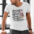 Imagine Being Afraid Of Drag Queens & Books Equality Men's V-Neck T-Shirt