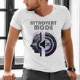 Introvert Mode Finding Inner Peace In Silence Men's V-Neck T-Shirt Introvert Mode Finding Inner Peace In Silence Men's V-Neck T-Shirt