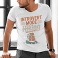 Introvert Mode Hiking Activated Hiker Men's V-Neck T-Shirt Introvert Mode Hiking Activated Hiker Men's V-Neck T-Shirt