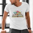 Its a Good Day To Read a Book Librarian Books Reading Floral Men's V-Neck T-Shirt