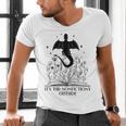 It's Too Nonfictiony Outside Book Dragon Reading Fantasy Era Men's V-Neck T-Shirt