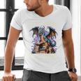 It's Not Hoarding If It's Books Reading Bookworm Reader Men's V-Neck T-Shirt