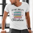 It's Not Smut It's Literature Dark Romance Smutt Book Lover Men's V-Neck T-Shirt