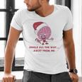 Jingle All The Way Away From Me This Christmas For Introvert Men's V-Neck T-Shirt