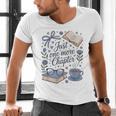 Just One More Chapter Book Lover Reading Quote Men's V-Neck T-Shirt Just One More Chapter Book Lover Reading Quote Men's V-Neck T-Shirt