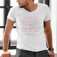 Just One More Chapter Bookish Book Reading Bright Hot Pink Men's V-Neck T-Shirt Just One More Chapter Bookish Book Reading Bright Hot Pink Men's V-Neck T-Shirt