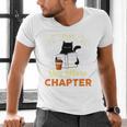 Just One More Chapter Fun Cat Coffee Reading Book Premium Tri-Blend Men's V-Neck T-Shirt Just One More Chapter Fun Cat Coffee Reading Book Premium Tri-Blend Men's V-Neck T-Shirt