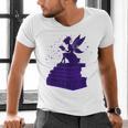 Kawaii Fairy Bookish Book Lover Library Read Men's V-Neck T-Shirt