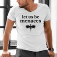 Let Us Be Menaces Dragon Book Lover Men's V-Neck T-Shirt