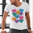 Librarian Shirt Valentines Book Worm Reading Tshirt Premium Tri-Blend Men's V-Neck T-Shirt