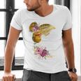 And Into The Library She Goes Book Lover Reading Bookworm Men's V-Neck T-Shirt