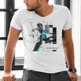 Marvel Spider-Man Gwen Stacy Responsibility Book Covers Men's V-Neck T-Shirt Marvel Spider-Man Gwen Stacy Responsibility Book Covers Men's V-Neck T-Shirt