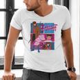 Marvel X-Men '97 Vintage Classic Gambit Comic Book Panels Men's V-Neck T-Shirt
