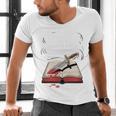 Murder Mystery And a Cup Of Tea Book Humor Men's V-Neck T-Shirt