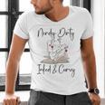 Nerdy Dirty Inked & Curvy ShirtSmutty Book TeesSmut Reader Men's V-Neck T-Shirt