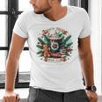 North Pole Book Club Books Reading Mug Gingerbread Men's V-Neck T-Shirt North Pole Book Club Books Reading Mug Gingerbread Men's V-Neck T-Shirt