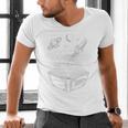 Novelty Universe Books Galaxy Adventure Drawing Women Men Men's V-Neck T-Shirt