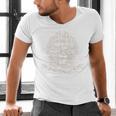 Obstinate Headstrong Girls Book Club Jane Austen Premium Tri-Blend Men's V-Neck T-Shirt