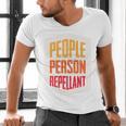 People Person Repellant Introvert Premium Men's V-Neck T-Shirt People Person Repellant Introvert Premium Men's V-Neck T-Shirt
