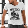 The People Who'Ve Banned Books Were The Good Guys Men's V-Neck T-Shirt