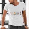 The Perfect Weekend Camping Essentials Wine Books Campfire Men's V-Neck T-Shirt The Perfect Weekend Camping Essentials Wine Books Campfire Men's V-Neck T-Shirt