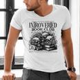 Proudly Anti Social Member Of The Introverted Book Club Men's V-Neck T-Shirt
