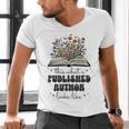 This Is What A Published Author Looks Like Book Writer Men's V-Neck T-Shirt