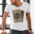 Queen Of Books Playing Card Aesthetic For Book Lovers Premium Tri-Blend Men's V-Neck T-Shirt Queen Of Books Playing Card Aesthetic For Book Lovers Premium Tri-Blend Men's V-Neck T-Shirt