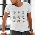 Read Book Characters I Can Do Hard Things Back To School Men's V-Neck T-Shirt Read Book Characters I Can Do Hard Things Back To School Men's V-Neck T-Shirt
