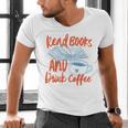 Read Book And Drink Coffee Book Club Reading Men's V-Neck T-Shirt Read Book And Drink Coffee Book Club Reading Men's V-Neck T-Shirt