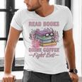 Read Books Drink Coffee Fight Evil Book Coffee Men's V-Neck T-Shirt Read Books Drink Coffee Fight Evil Book Coffee Men's V-Neck T-Shirt
