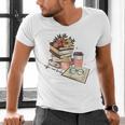 Read Books Drink Coffee For Women Men's V-Neck T-Shirt Read Books Drink Coffee For Women Men's V-Neck T-Shirt