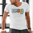 Reader I Am Bookworm Librarian I Heart Read Book Lover Men's V-Neck T-Shirt
