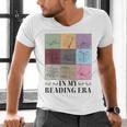 In My Reading Era Bookish Book Lover Book Reader Men's V-Neck T-Shirt