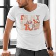 In My Reading Era Groovy Book Lovers Library Reading Women Men's V-Neck T-Shirt In My Reading Era Groovy Book Lovers Library Reading Women Men's V-Neck T-Shirt