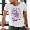 Reading Is My Favorite Sport Saying Quote Book Lovers Men's V-Neck T-Shirt Reading Is My Favorite Sport Saying Quote Book Lovers Men's V-Neck T-Shirt