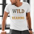 Reading Lover Apparel Wild About Reading Reading Books Men's V-Neck T-Shirt Reading Lover Apparel Wild About Reading Reading Books Men's V-Neck T-Shirt