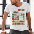 Reading Shirt There Is No Such Thing As Too Many Books Men's V-Neck T-Shirt