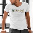 Reading Silly Goose Teacher Bookish Librarian Book Lover Men's V-Neck T-Shirt